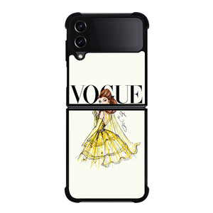 DISNEY PRINCESS BELLE VOGUE Samsung Galaxy Z Flip 4 Case Cover DISNEY PRINCESS BELLE VOGUE Samsung Galaxy Z Flip 4 Case Cover