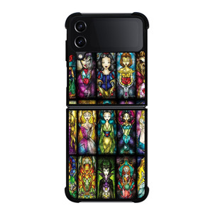 DISNEY PRINCESS STAINED GLASS Samsung Galaxy Z Flip 4 Case Cover