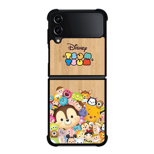 DISNEY TSUM TSUM WOODEN Samsung Galaxy Z Flip 4 Case Cover