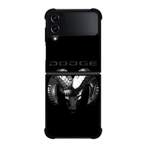 DODGE RAM BLACK LOGO Samsung Galaxy Z Flip 4 Case Cover DODGE RAM BLACK LOGO Samsung Galaxy Z Flip 4 Case Cover