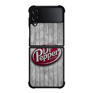 DR PEPPER WOODEN LOGO Samsung Galaxy Z Flip 4 Case Cover DR PEPPER WOODEN LOGO Samsung Galaxy Z Flip 4 Case Cover