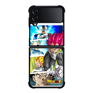 DRAGON BALL VEGETA ALL SIAYAN TRANSFORMATION Samsung Galaxy Z Flip 4 Case Cover