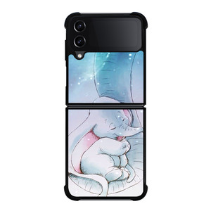 DUMBO AND MOM ART Samsung Galaxy Z Flip 4 Case Cover