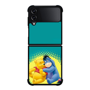 EEYORE AND WINNIE THE POOH Samsung Galaxy Z Flip 4 Case Cover EEYORE AND WINNIE THE POOH Samsung Galaxy Z Flip 4 Case Cover
