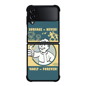 FALLOUT VAULT FOREVER Samsung Galaxy Z Flip 4 Case Cover FALLOUT VAULT FOREVER Samsung Galaxy Z Flip 4 Case Cover