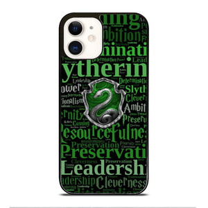 SLYTHERIN QUOTES iPhone 12 Case Cover SLYTHERIN QUOTES iPhone 12 Case Cover