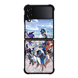 GAME CHARACTERS OF GENSHIN IMPACT Samsung Galaxy Z Flip 4 Case Cover GAME CHARACTERS OF GENSHIN IMPACT Samsung Galaxy Z Flip 4 Case Cover