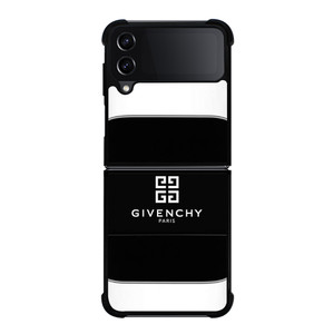 GIVENCHY PARIS BLACK LOGO Samsung Galaxy Z Flip 4 Case Cover