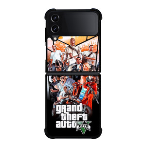 GRAND THEFT AUTO V GTA 5 Samsung Galaxy Z Flip 4 Case Cover