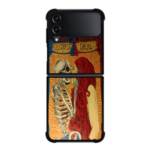 GRATEFUL DEAD KISSING SKELETON Samsung Galaxy Z Flip 4 Case Cover