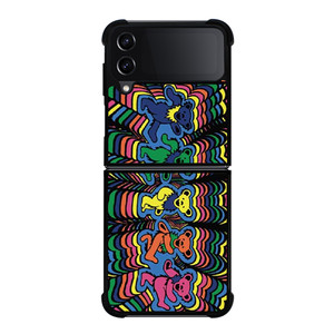 GRATEFUL DEAD SMILE DANCING BEARS Samsung Galaxy Z Flip 4 Case Cover