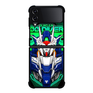 GUNDAM 00 DIVER Samsung Galaxy Z Flip 4 Case Cover GUNDAM 00 DIVER Samsung Galaxy Z Flip 4 Case Cover