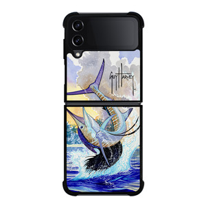 GUY HARVEY ISLAND 2 Samsung Galaxy Z Flip 4 Case Cover GUY HARVEY ISLAND 2 Samsung Galaxy Z Flip 4 Case Cover