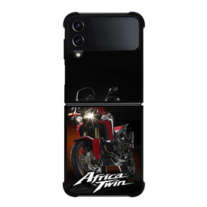 HONDA AFRICA TWIN MOTORCYCLE Samsung Galaxy Z Flip 4 Case Cover