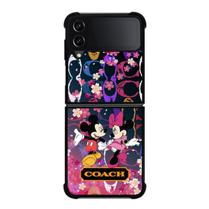 HOT COACH MICKEY COUPLE Samsung Galaxy Z Flip 4 Case Cover