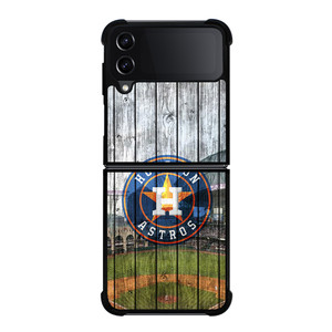 HOUSTON ASTROS WOODEN LOGO Samsung Galaxy Z Flip 4 Case Cover