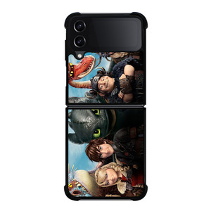 HOW TO TRAIN YOUR DRAGON CHARACTER Samsung Galaxy Z Flip 4 Case Cover HOW TO TRAIN YOUR DRAGON CHARACTER Samsung Galaxy Z Flip 4 Case Cover