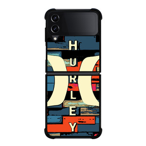 HURLEY ART LOGO Samsung Galaxy Z Flip 4 Case Cover