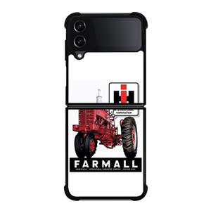 IH INTERNATIONAL HARVESTER FARMALL TRACTOR RETRO Samsung Galaxy Z Flip 4 Case Cover