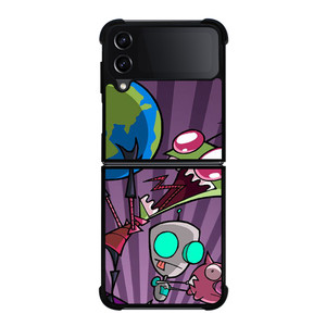 INVADER ZIM ALIEN Samsung Galaxy Z Flip 4 Case Cover INVADER ZIM ALIEN Samsung Galaxy Z Flip 4 Case Cover