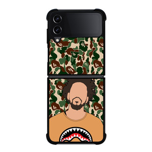 J COLE BAPE PAINT Samsung Galaxy Z Flip 4 Case Cover
