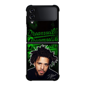 J COLE DREAMVILLE GREEN Samsung Galaxy Z Flip 4 Case Cover