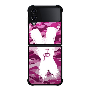 JAKE PAUL LOGO CROSS CAMO Samsung Galaxy Z Flip 4 Case Cover