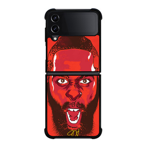 JAMES HARDEN HOUSTON ROCKET FACE Samsung Galaxy Z Flip 4 Case Cover