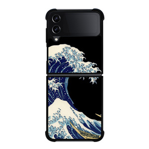 JAPANESE WAVE ART Samsung Galaxy Z Flip 4 Case Cover