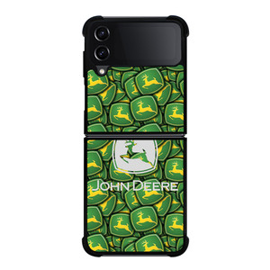 JOHN DEERE LOGO PATTERN 2 Samsung Galaxy Z Flip 4 Case Cover