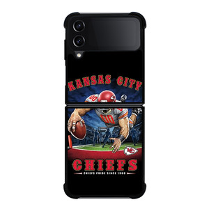 KANSAS CITY CHIEFS FOOTBALL ART Samsung Galaxy Z Flip 4 Case Cover