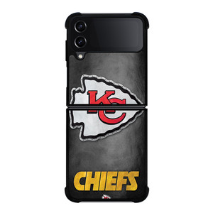 KANSAS CITY CHIEFS METAL LOGO Samsung Galaxy Z Flip 4 Case Cover KANSAS CITY CHIEFS METAL LOGO Samsung Galaxy Z Flip 4 Case Cover