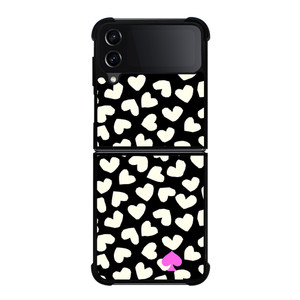 KATE SPADE LOVE HEART POLKADOTS Samsung Galaxy Z Flip 4 Case Cover