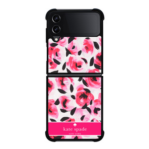 KATE SPADE NEW YORK PINK ROSE Samsung Galaxy Z Flip 4 Case Cover