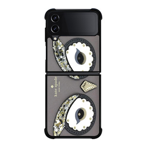 KATE SPADE OWL APPLIQUE Samsung Galaxy Z Flip 4 Case Cover