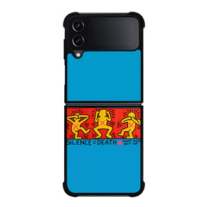 KEITH HARING FIGHT AIDS Samsung Galaxy Z Flip 4 Case Cover