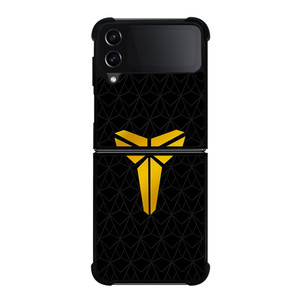 KOBE BRYANT GOLD GEOMETRIC PATTERN Samsung Galaxy Z Flip 4 Case Cover