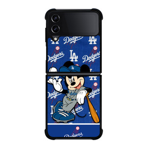 LA DODGERS X MICKEY MOUSE Samsung Galaxy Z Flip 4 Case Cover