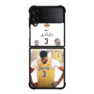 LA LAKERS ANTHONY DAVIS 3 Samsung Galaxy Z Flip 4 Case Cover LA LAKERS ANTHONY DAVIS 3 Samsung Galaxy Z Flip 4 Case Cover