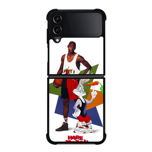 LOONEY TUNES NIKE MICHAEL JORDAN Samsung Galaxy Z Flip 4 Case Cover