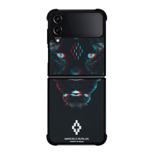 MARCELO BURLON BLACK PANTHER Samsung Galaxy Z Flip 4 Case Cover