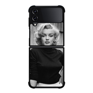 MARILYN MONROE BLACK WHITE Samsung Galaxy Z Flip 4 Case Cover