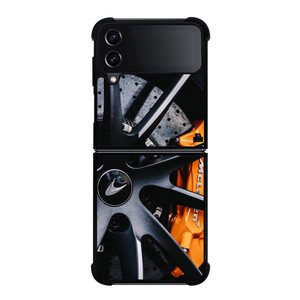 MCLAREN WHEEL LOGO Samsung Galaxy Z Flip 4 Case Cover MCLAREN WHEEL LOGO Samsung Galaxy Z Flip 4 Case Cover