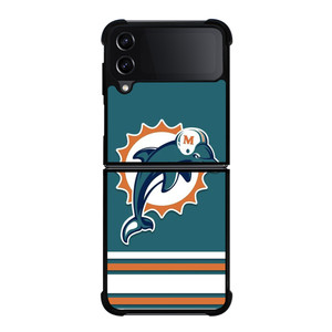 MIAMI DOLPHINS logo Samsung Galaxy Z Flip 4 Case Cover