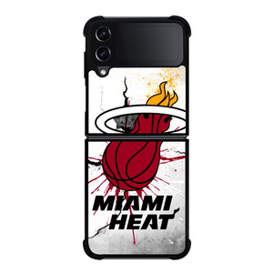 MIAMI HEAT ART LOGO Samsung Galaxy Z Flip 4 Case Cover