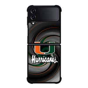 MIAMI HURRICANES ICON Samsung Galaxy Z Flip 4 Case Cover