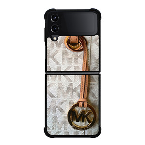 MICHAEL KORS MK WHITE Samsung Galaxy Z Flip 4 Case Cover