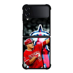 MIKE TROUT LOS ANGELES ANGELS Samsung Galaxy Z Flip 4 Case Cover MIKE TROUT LOS ANGELES ANGELS Samsung Galaxy Z Flip 4 Case Cover