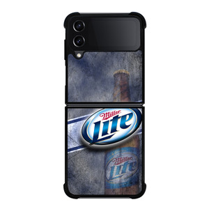 MILLER LITE BEER BOTTLE Samsung Galaxy Z Flip 4 Case Cover MILLER LITE BEER BOTTLE Samsung Galaxy Z Flip 4 Case Cover