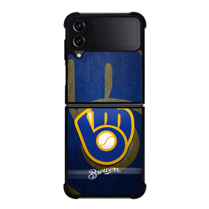 MILWAUKEE BREWERS MLB Samsung Galaxy Z Flip 4 Case Cover